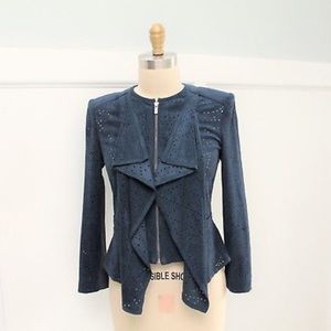 Eliot BCBGMAXAZRIA Suede cropped Jacket